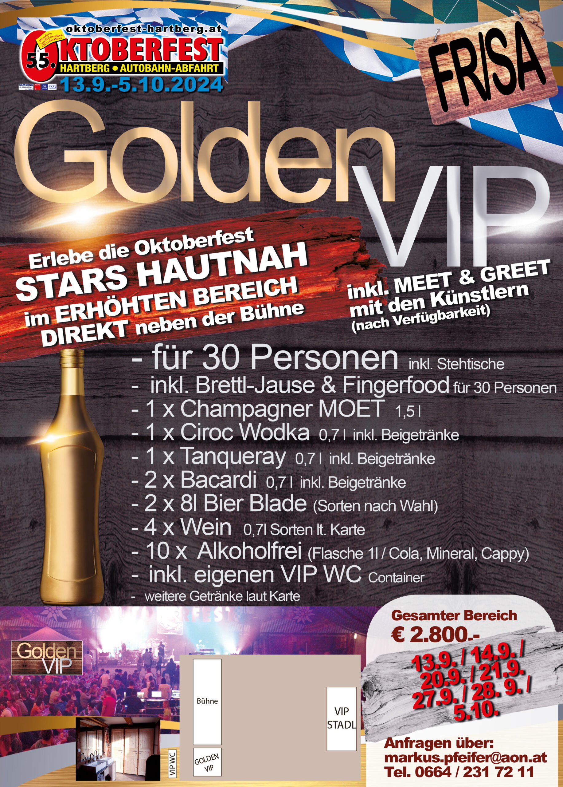 Oktoberfest Hartberg Golden VIP Event